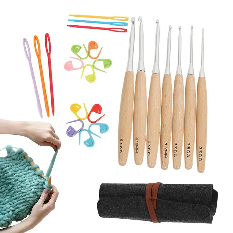 Набор деревянных вязальных спиц, набор крючков для вышивки, деревянные вязальные спицы
Набор деревянных вязальных спиц, набор крючков для вышивки, деревянные вязальные спицы