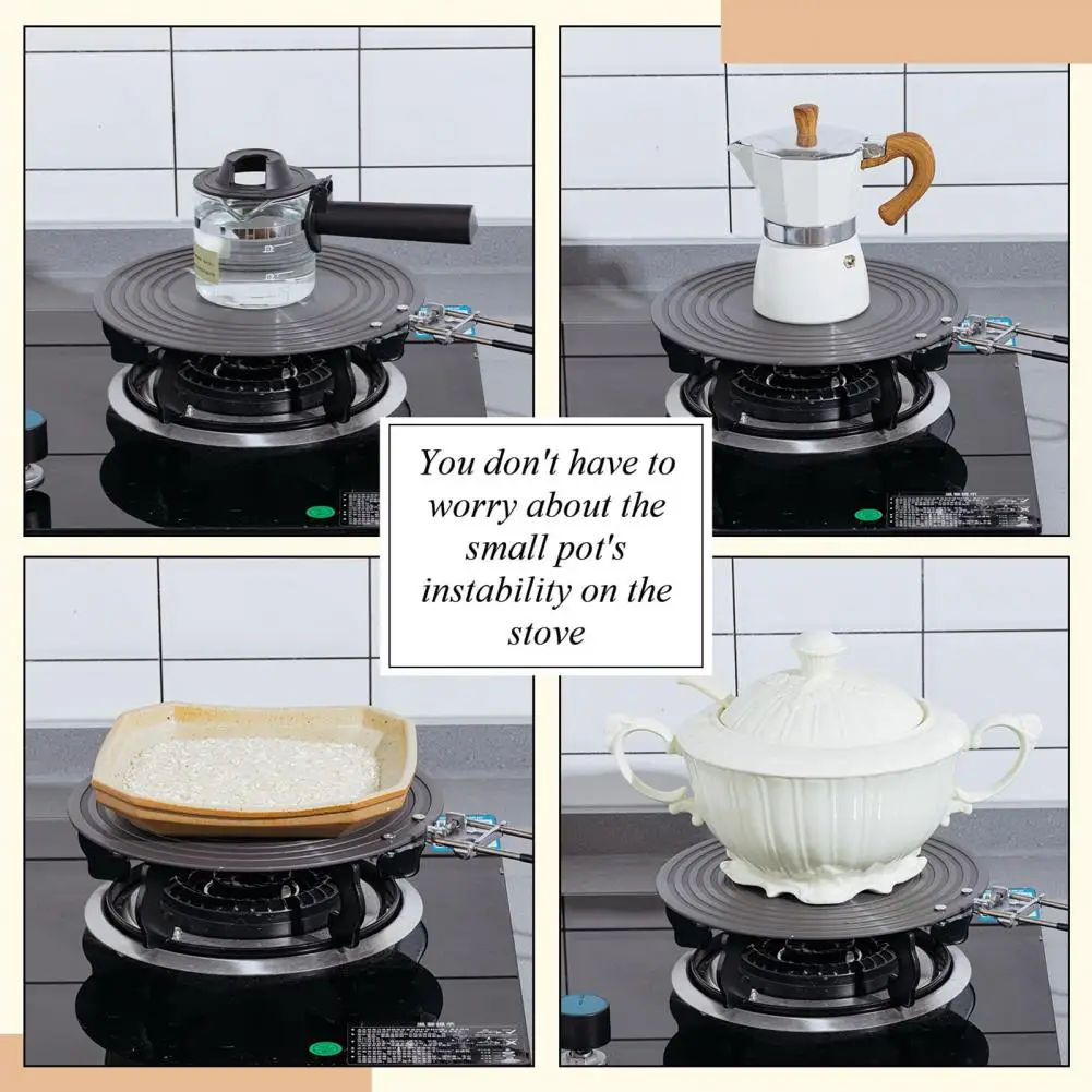 Cookware Protection Accessories Gas Stove Simmer Plate with Anti-scalding Handle Quick Heating Round Heat Diffuser for Cookware
Cookware Protection Accessories Gas Stove Simmer Plate with Anti-scalding Handle Quick Heating Round Heat Diffuser for Cookware