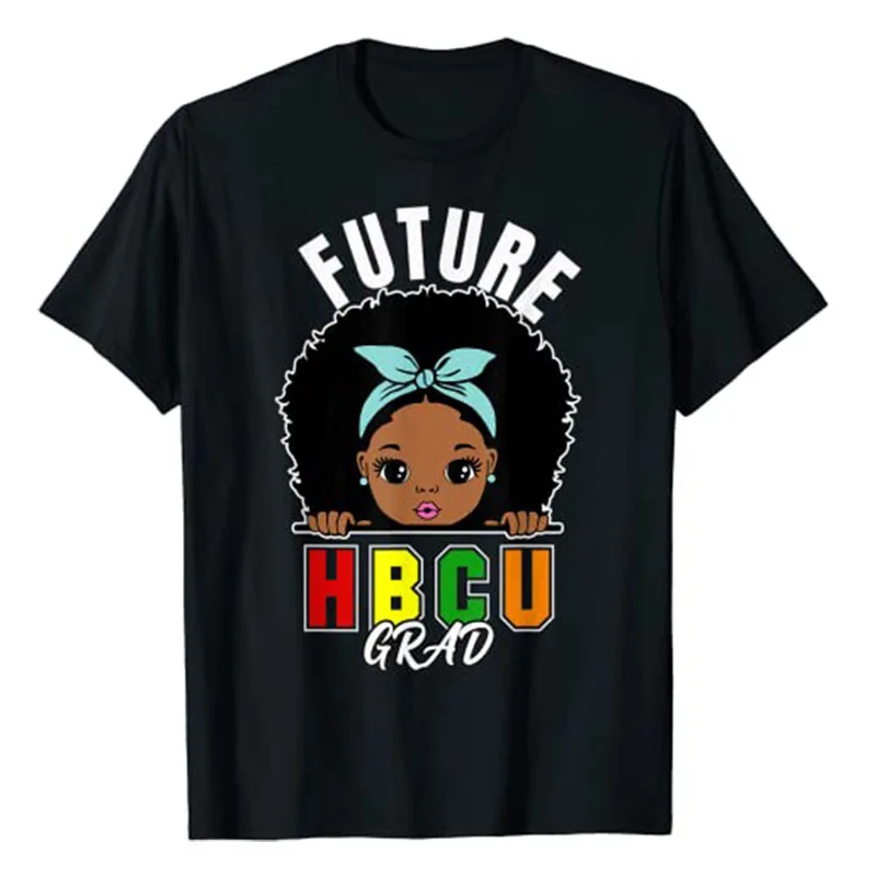 Future HBCU Grad Girl Graduation Historically Black College T-Shirt Black-Women Tee Tops Short Sleeve Blouses
Future HBCU Grad Girl Graduation Historically Black College T-Shirt Black-Women Tee Tops Short Sleeve Blouses