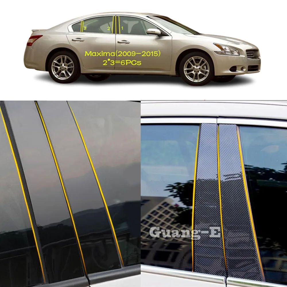 Car PC Material Pillar Post Cover Door Trim Window Molding Stickers Plate Accessories For Nissan Maxima 2009 2010 2011 2012-2015
Car PC Material Pillar Post Cover Door Trim Window Molding Stickers Plate Accessories For Nissan Maxima 2009 2010 2011 2012-2015