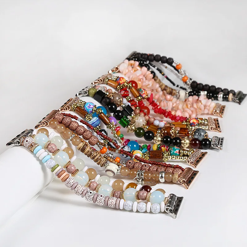 Bohemian Strap For Apple Watch Band 41mm 40mm 38mm 44mm 45mm 49mm 42mm Jewelry Resin Bracelet iwatch Ultra Series 7 6 5 4 3 Se 8
Bohemian Strap For Apple Watch Band 41mm 40mm 38mm 44mm 45mm 49mm 42mm Jewelry Resin Bracelet iwatch Ultra Series 7 6 5 4 3 Se 8