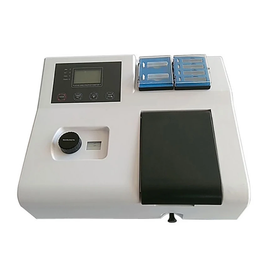 VIS-722 Spectrophotometer UV Visible Spectrometer Laboratory Spectrophotometer Wavelength 320-1020 nm Bandwidth: 5nm Photometer
VIS-722 Spectrophotometer UV Visible Spectrometer Laboratory Spectrophotometer Wavelength 320-1020 nm Bandwidth: 5nm Photometer