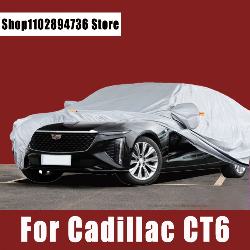 For Cadillac CT6 Full Car Covers Outdoor Sun uv protection Dust Rain Snow Protective Auto Protective cover
For Cadillac CT6 Full Car Covers Outdoor Sun uv protection Dust Rain Snow Protective Auto Protective cover