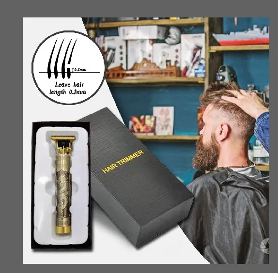

Maquina de cortar cabelloT9 hair clipper oil head bald artifact fader professional carving clipper electric shaving head