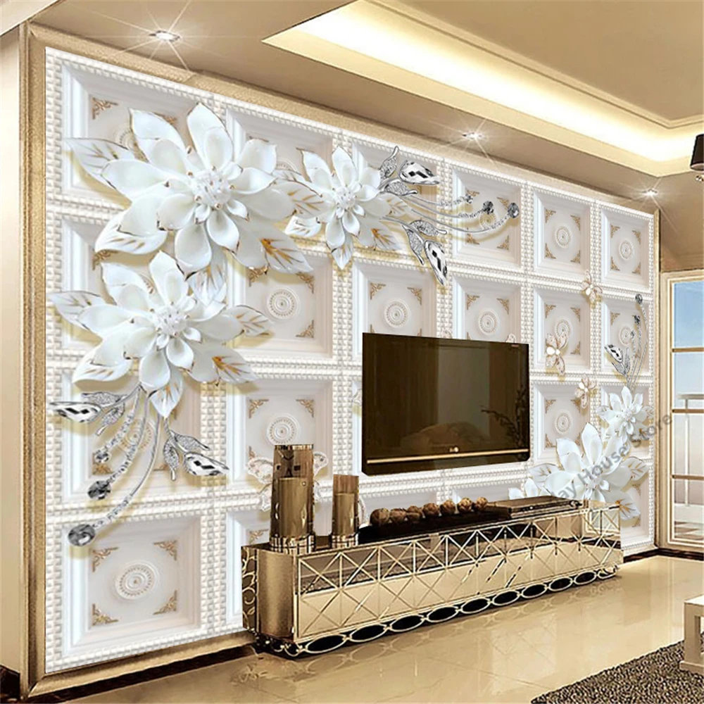 Shop Generic 3D Po Wallpapers Modern Beach Seascape Nature Mural Living Room Bedroom Online