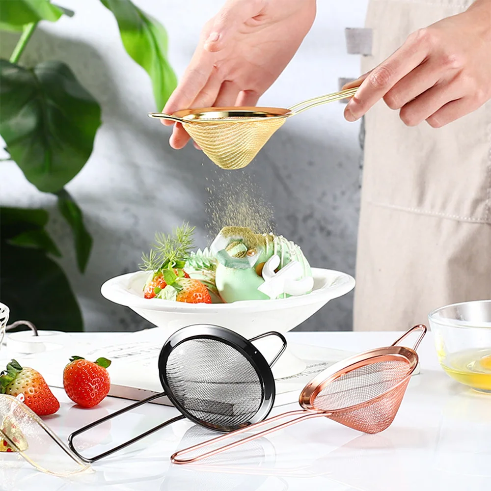 Practical Stainless Steel Cooking Tool Sifting Kitchen Gadget Baking Colander Cocktail Filter Strainer Oil Skimmer
Practical Stainless Steel Cooking Tool Sifting Kitchen Gadget Baking Colander Cocktail Filter Strainer Oil Skimmer