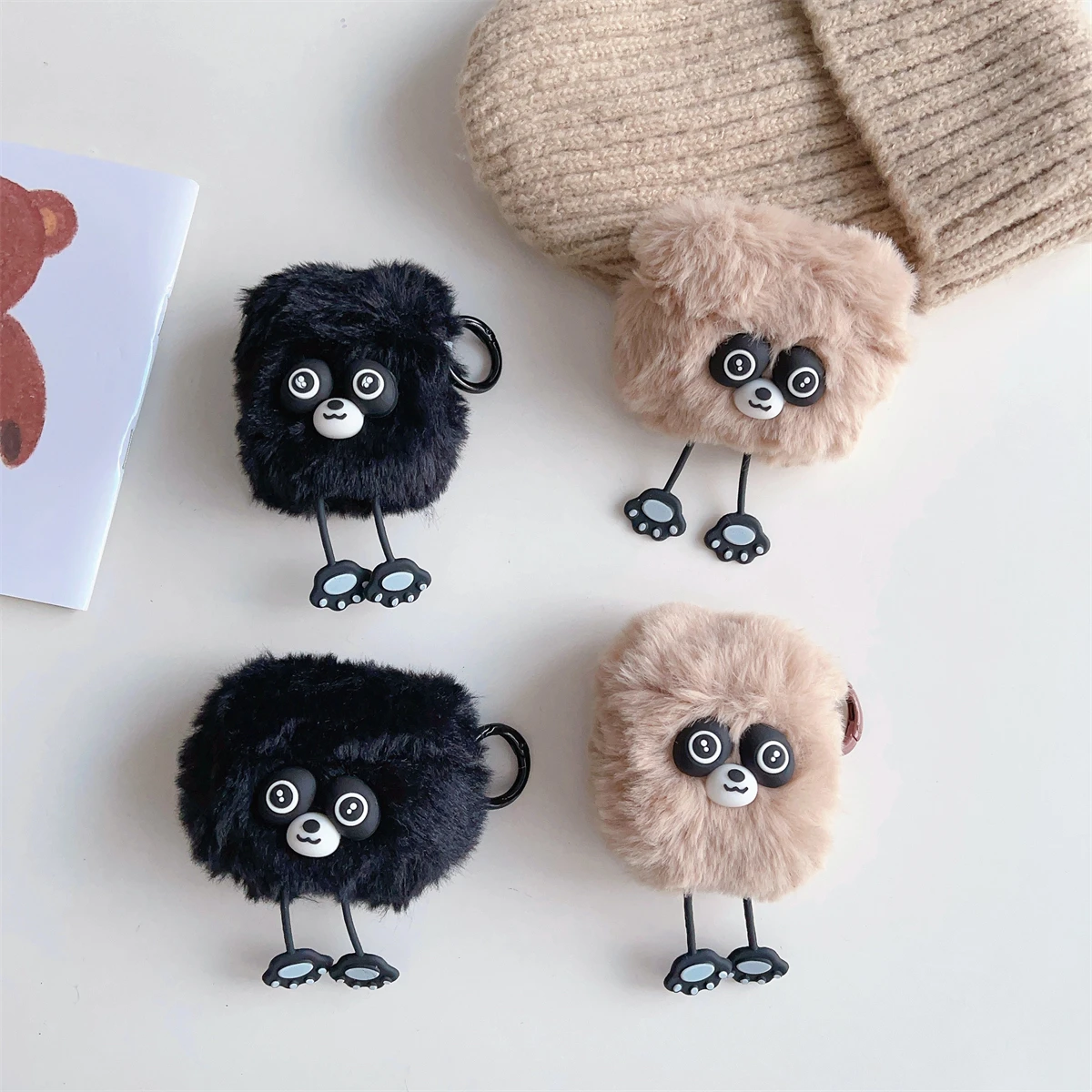 Cute Raccoon Patterns Case, Fluffy Case, Plush Material, Airpods Pro 2 Accessories
Cute Raccoon Patterns Case, Fluffy Case, Plush Material, Airpods Pro 2 Accessories
