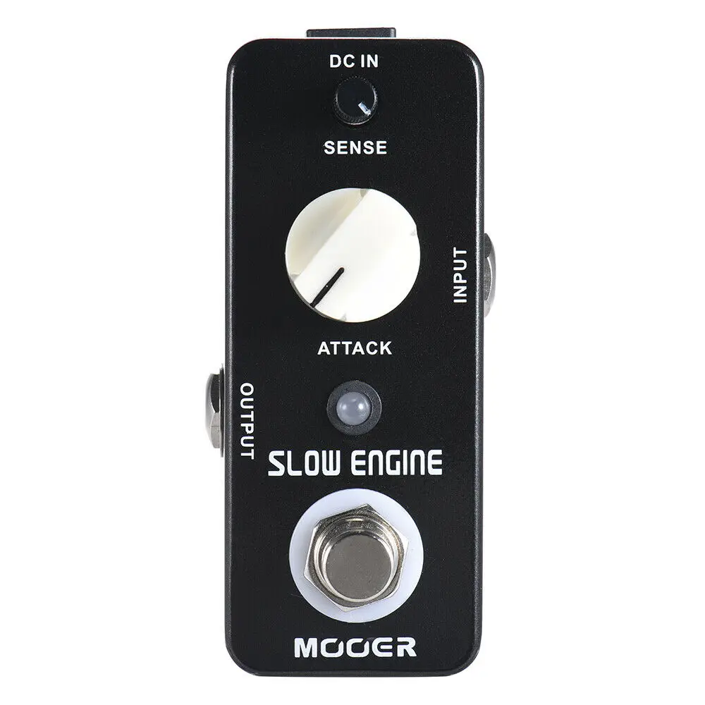 

Mooer Slow Engine Electric Guitar Bass Effect Pedal Slow Motion True Bypass Pedal Distortion Guitar Parts and Accessories