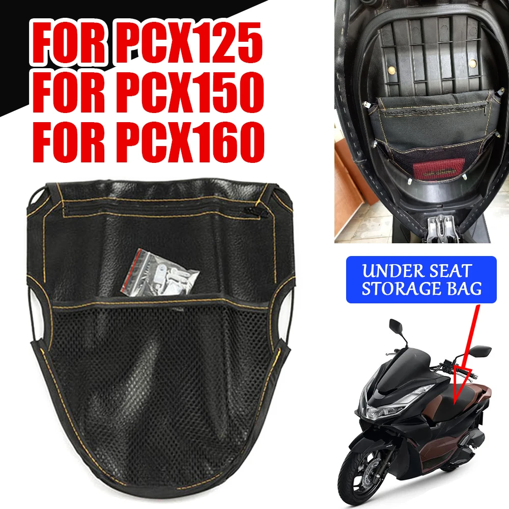 Under Seat Storage Bag For HONDA PCX125 PCX150 PCX160 PCX 125 150 160 Motorcycle Accessories Leather Tool Pouch Bag Spare Parts
Under Seat Storage Bag For HONDA PCX125 PCX150 PCX160 PCX 125 150 160 Motorcycle Accessories Leather Tool Pouch Bag Spare Parts