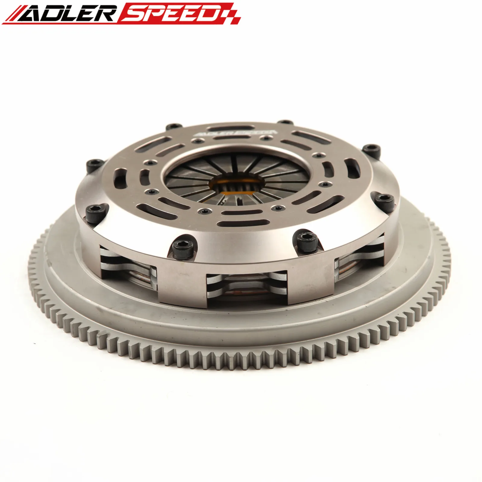 ADLERSPEED SPRUNG TWIN DISC CLUTCH & FLYWHEEL KIT FOR Nissan SR20DET SILVIA 240SX 200SX S13 S14
ADLERSPEED SPRUNG TWIN DISC CLUTCH & FLYWHEEL KIT FOR Nissan SR20DET SILVIA 240SX 200SX S13 S14