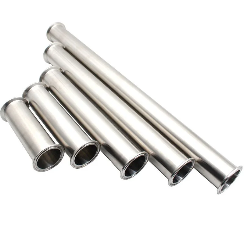 1” 1-1/2” 2” (25mm-51mm)Sanitary Tri Clamp Type Spool Tube With Ferrule Clamp SS304 152/204/254/305/457mm Length Tube
1” 1-1/2” 2” (25mm-51mm)Sanitary Tri Clamp Type Spool Tube With Ferrule Clamp SS304 152/204/254/305/457mm Length Tube