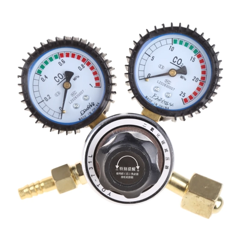 DONG Upgraded Co2 Pressure Regulator Carbon Dioxide Regulator Welding Pressure Reducer for Valve Easy Installation 8
DONG Upgraded Co2 Pressure Regulator Carbon Dioxide Regulator Welding Pressure Reducer for Valve Easy Installation 8