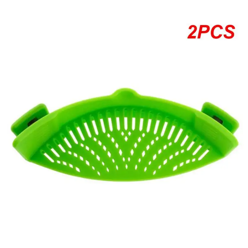2PCS Silicone Kitchen Clip On Pot Strainer Drainer For Draining Excess Liquid Univers Draining Pasta Vegetable Cookware
2PCS Silicone Kitchen Clip On Pot Strainer Drainer For Draining Excess Liquid Univers Draining Pasta Vegetable Cookware