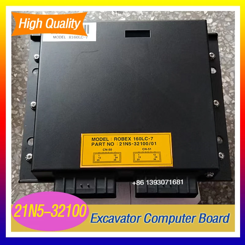 Computer Board Panel For R160LC-7 R180LC-7 CPU Excavator Controller 21N5-32100 21N6-32112
Computer Board Panel For R160LC-7 R180LC-7 CPU Excavator Controller 21N5-32100 21N6-32112