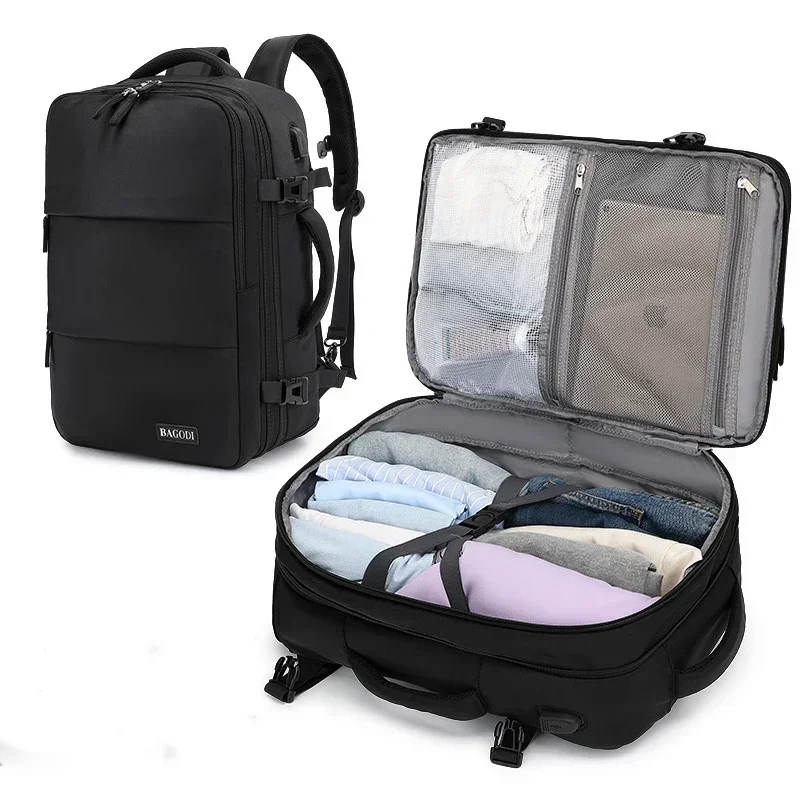 Airplane Travel Backpack For Weman And Man Large Capacity Backpack Luggage Bag Expandable Multifunctional Backpacks Computer Bag
Airplane Travel Backpack For Weman And Man Large Capacity Backpack Luggage Bag Expandable Multifunctional Backpacks Computer Bag