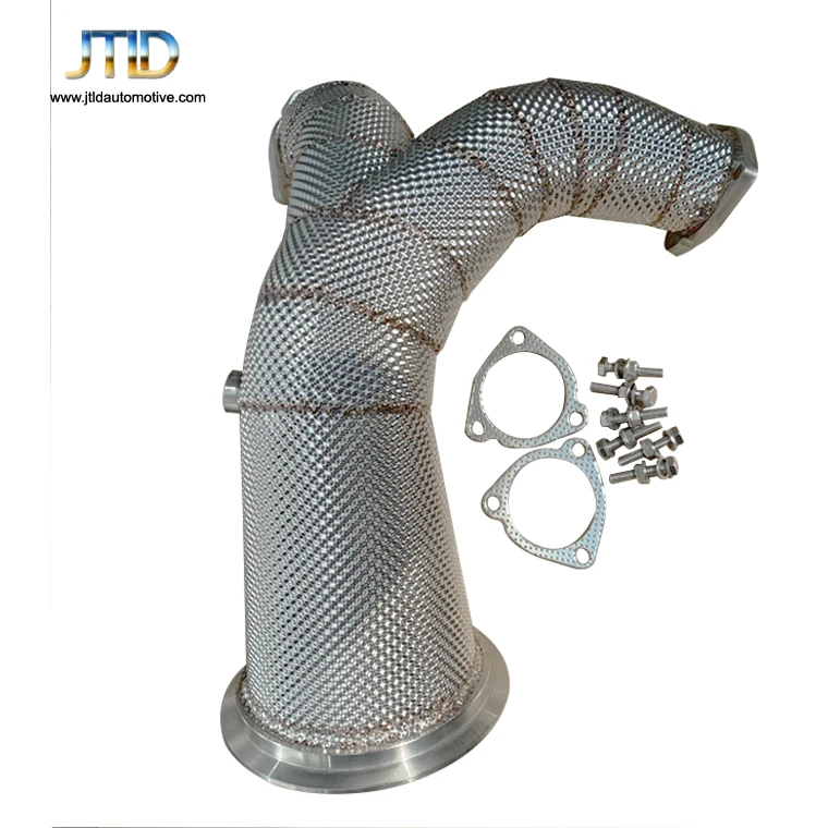 Heat Shield Downpipe For Audi S3 S4 B9 SS304 Stainless Steel Performance Catless Exhaust System
Heat Shield Downpipe For Audi S3 S4 B9 SS304 Stainless Steel Performance Catless Exhaust System