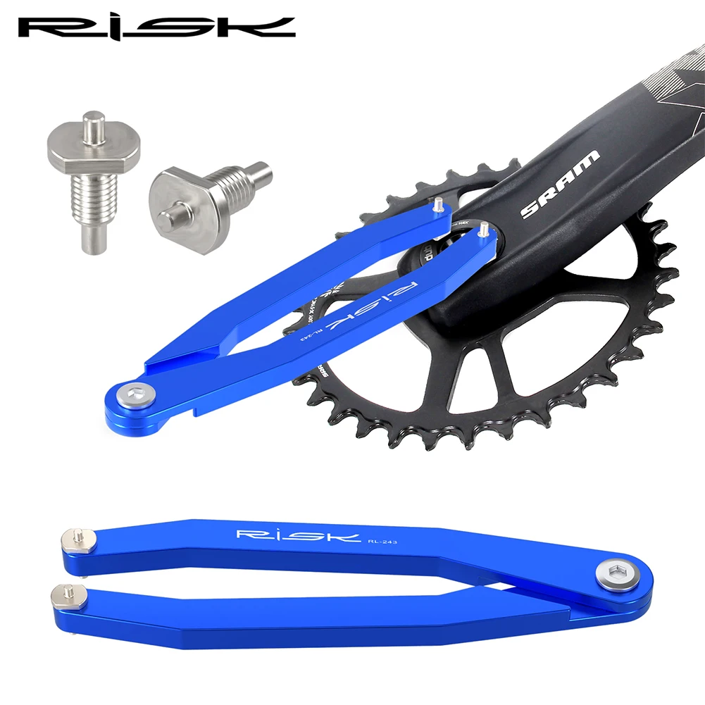 RISK Bike Crank Arm Cap Pin Spanner Wrench Adjustable Bicycle Repair Kit Hub Bottom Bracket Freewheel Removal Tool For NX/GX DUB
RISK Bike Crank Arm Cap Pin Spanner Wrench Adjustable Bicycle Repair Kit Hub Bottom Bracket Freewheel Removal Tool For NX/GX DUB