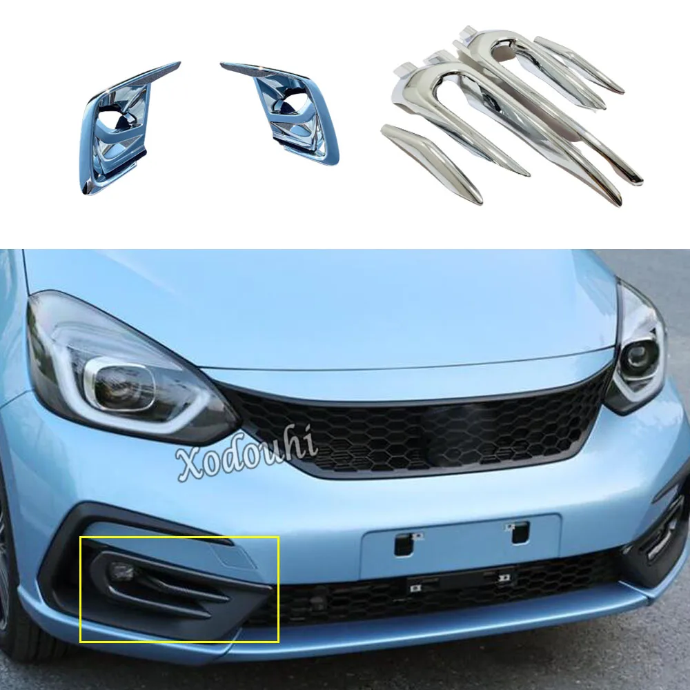 For Honda Fit Jazz 2020 2021 2022 2023 2024 Car Body Cover Front Head Fog Light Lamp Frame Stick Eyebrow ABS Trim Parts Garnish
For Honda Fit Jazz 2020 2021 2022 2023 2024 Car Body Cover Front Head Fog Light Lamp Frame Stick Eyebrow ABS Trim Parts Garnish