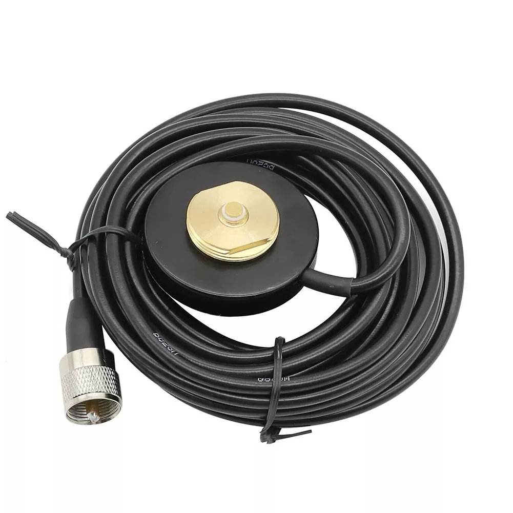 NMO Magnet Antenna Base Mini PL-259 Magnetic Plug 1 Pc 5M Cable 5M RG58 Accessories Antenna Mounting Base Black
NMO Magnet Antenna Base Mini PL-259 Magnetic Plug 1 Pc 5M Cable 5M RG58 Accessories Antenna Mounting Base Black