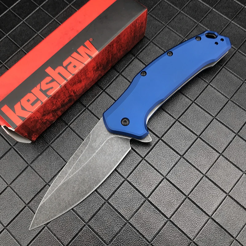 NEW Kershaw 1776NBBW Flipper Assisted Folding Knife Sharp Blade Blue Aluminum Handles Outdoor Camping Hunting Pocket EDC Tool
NEW Kershaw 1776NBBW Flipper Assisted Folding Knife Sharp Blade Blue Aluminum Handles Outdoor Camping Hunting Pocket EDC Tool