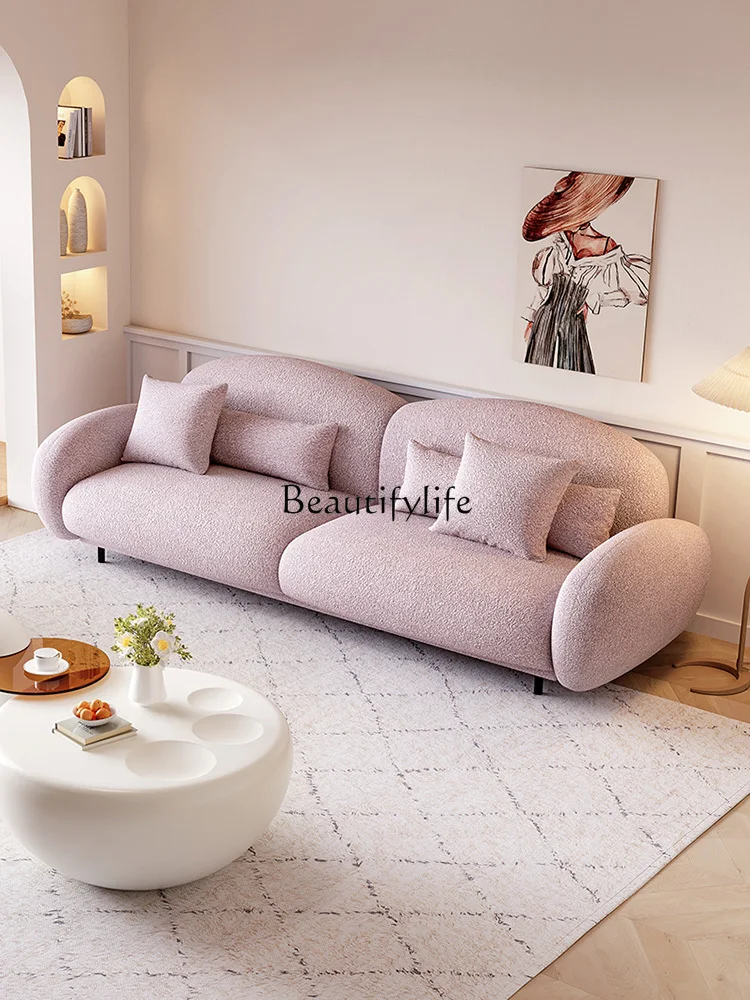 Vintage Petal Cloud Fabric Sofa Living Room Cream Style Lambswool Simple Petal Sofa
Vintage Petal Cloud Fabric Sofa Living Room Cream Style Lambswool Simple Petal Sofa