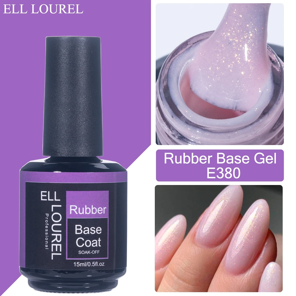 ELL LOUREL Rubber Base Gel Polish Nude Pink Shimmer Glitter Gummy Base Coat Vernis Semi Permanent UV Manicure Nails Art Varnish
ELL LOUREL Rubber Base Gel Polish Nude Pink Shimmer Glitter Gummy Base Coat Vernis Semi Permanent UV Manicure Nails Art Varnish