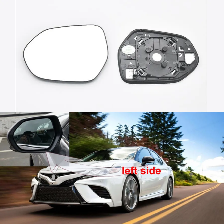 

For Toyota Camry 2018-2023 Car Accessories Rear View Mirror Glass Rearview Mirrors Reversing Lens with Heating