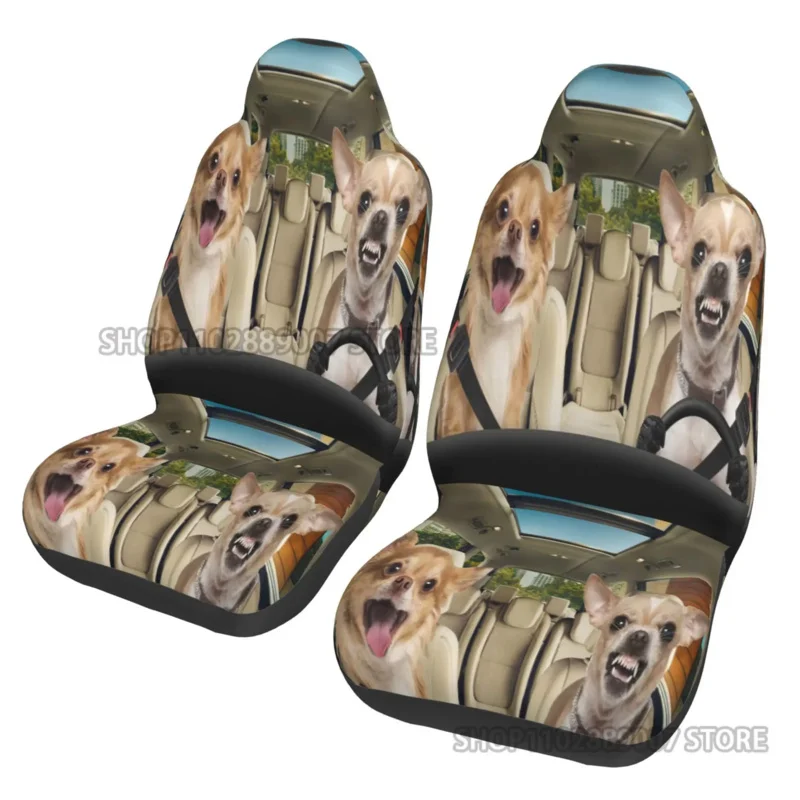 Cute Chihuahua Dog Car Seat Covers Front Seat Cover Protector Universal Dust Resistant Comfortable Nonslip Car Accessories
Cute Chihuahua Dog Car Seat Covers Front Seat Cover Protector Universal Dust Resistant Comfortable Nonslip Car Accessories