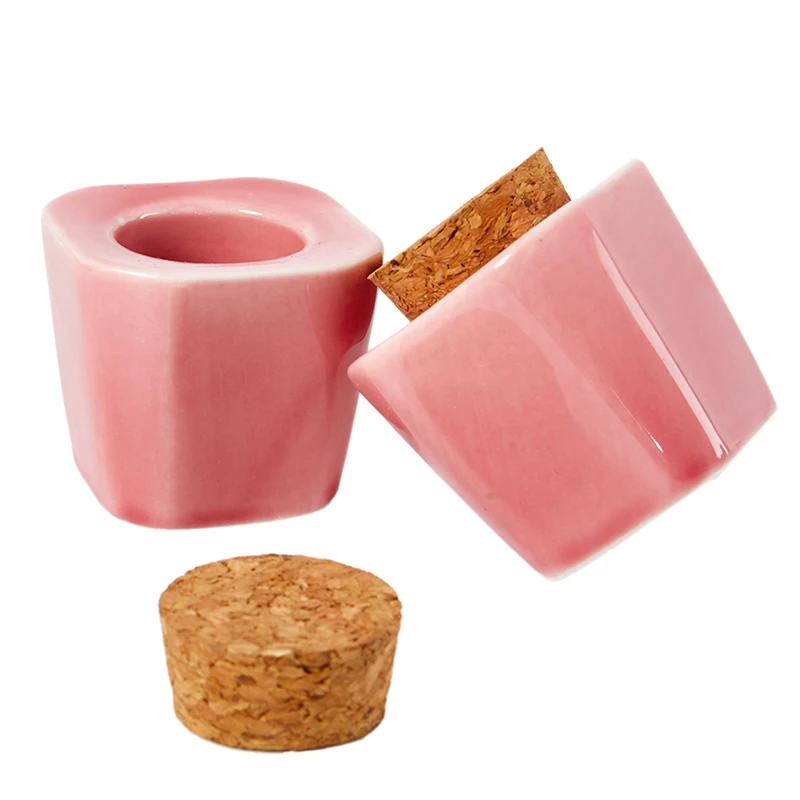 1Pcs Porcelain Pink Nail Art Glass Dappen Dish Liquid Powder Container Bottle With Cork Manicure Cone Crystal Cup Nail Tool
1Pcs Porcelain Pink Nail Art Glass Dappen Dish Liquid Powder Container Bottle With Cork Manicure Cone Crystal Cup Nail Tool