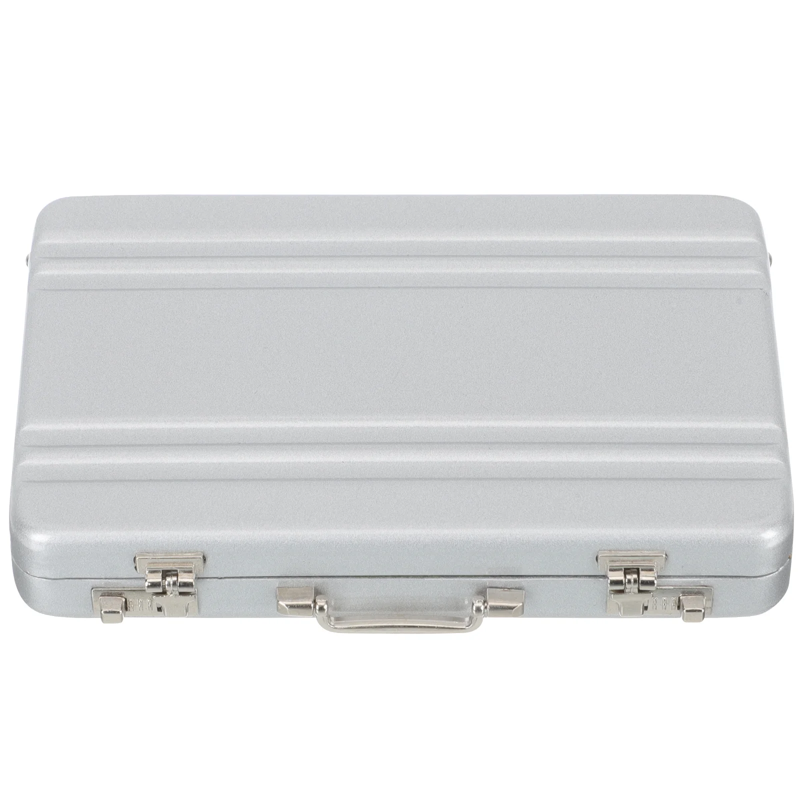 

Aluminium Alloy Cards Multi-functional Card Storage Holder Briefcase Design Card Box