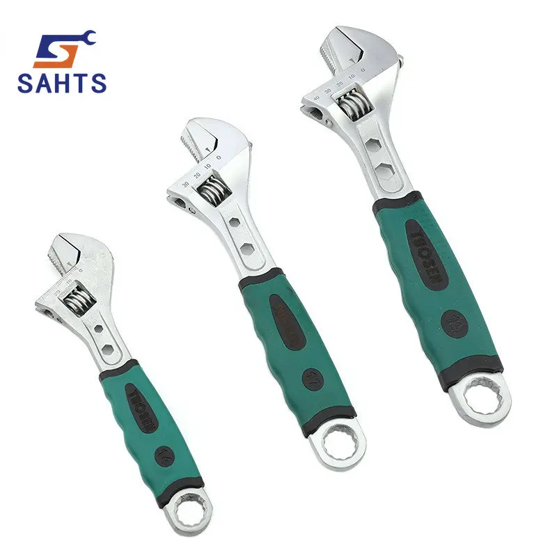 Многофункциональный активный ключ для водопроводных труб 8 10 12 дюймов
Многофункциональный активный ключ для водопроводных труб 8 10 12 дюймов