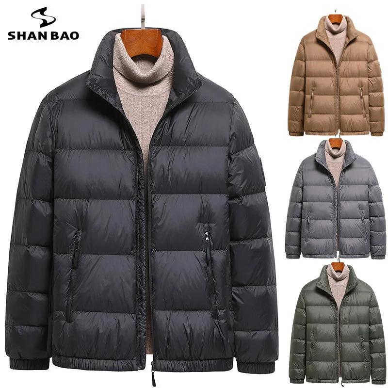 Men Lightweight Fashion Down Jacket Autumn Winter New 90% White Eiderdown Windproof Warm Youth Leisure Pure Down Coat Parkas
Men Lightweight Fashion Down Jacket Autumn Winter New 90% White Eiderdown Windproof Warm Youth Leisure Pure Down Coat Parkas