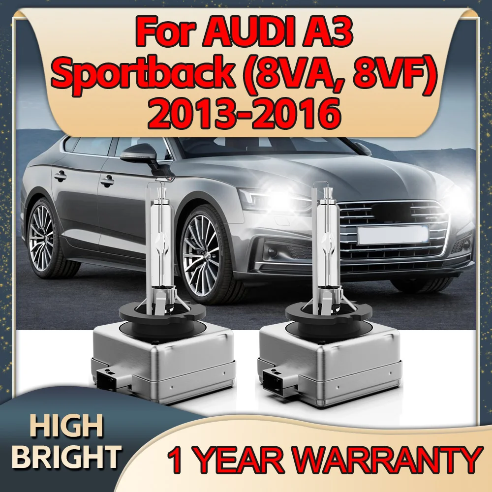 2Pcs High Bright HID XENON Headlight Bulb 35W D3S Car Lamp 6000K White For AUDI A3 Sportback 8VA 8VF 2013 2014 2015 2016
2Pcs High Bright HID XENON Headlight Bulb 35W D3S Car Lamp 6000K White For AUDI A3 Sportback 8VA 8VF 2013 2014 2015 2016