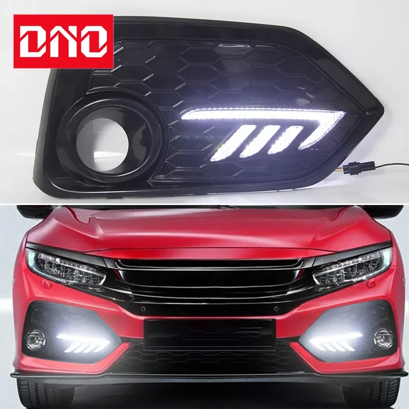 Дневные ходовые огни для Honda Civic Hatchback 2016, 2017, 2018, 2019, 2020, желтые Автомобильные дневные ходовые огни с указателем поворота
Дневные ходовые огни для Honda Civic Hatchback 2016, 2017, 2018, 2019, 2020, желтые Автомобильные дневные ходовые огни с указателем поворота