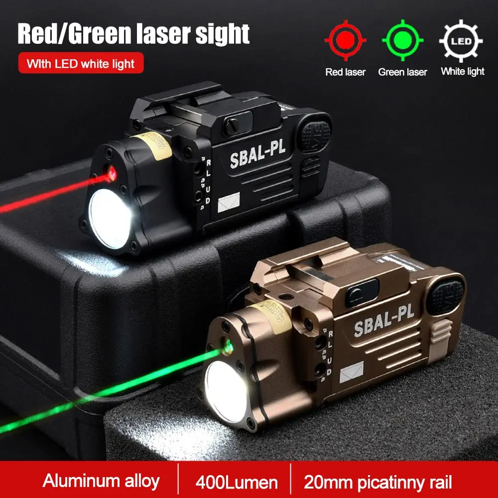 Tactical SBAL-PL Airsoft Red Green Hunting Laser Dot Sight 400 Lumen White Strobe Weapon Gun Light Adjustable Zero Fit 20mm Rail
Tactical SBAL-PL Airsoft Red Green Hunting Laser Dot Sight 400 Lumen White Strobe Weapon Gun Light Adjustable Zero Fit 20mm Rail