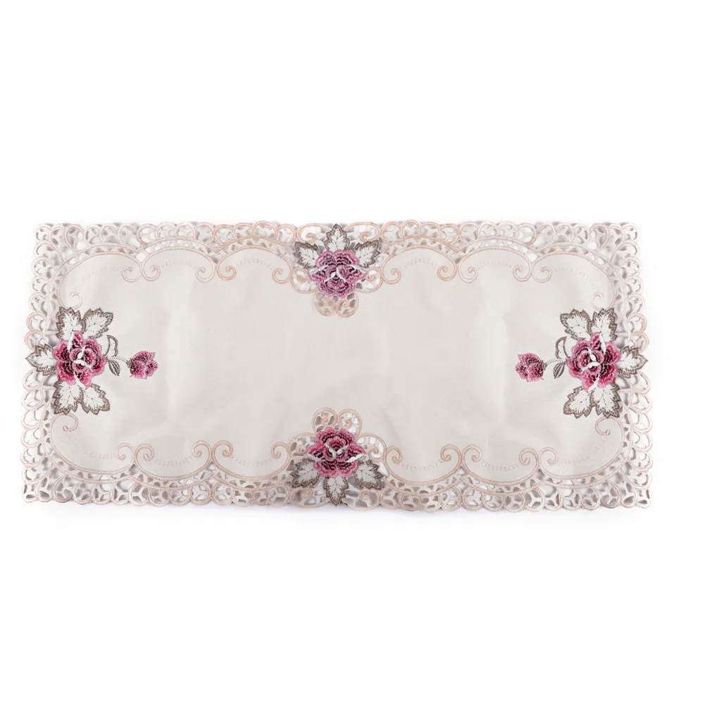 40*85cm Pastoral Tablecloth Country Style Floral Embroidered Lace Table Cloth Table Vintage French Lace Table Placemat Decor
40*85cm Pastoral Tablecloth Country Style Floral Embroidered Lace Table Cloth Table Vintage French Lace Table Placemat Decor