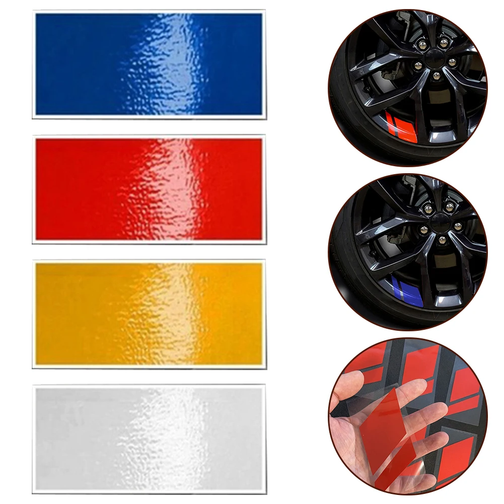 DIY Car Wheel Hub Decals 6pcs/set Universal Reflective Warning Sticker Waterproof PVC Exterior Trim Accessories For 18"-21" Rims
DIY Car Wheel Hub Decals 6pcs/set Universal Reflective Warning Sticker Waterproof PVC Exterior Trim Accessories For 18"-21" Rims