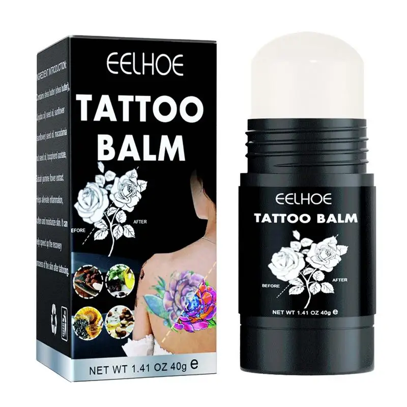 

Tattoo Care Cream Soothing Tattoo Balm Stick Moisturizing Tattoo Enhance Cream Brighten Soothe Protect New & Current Tattoos