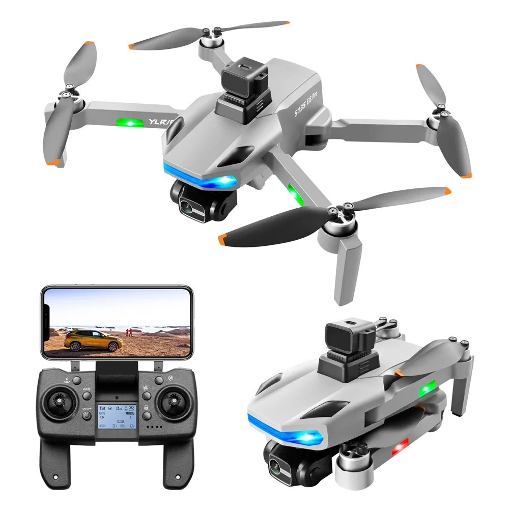 NEW Drne S135 MAX 5G GPS Professional 8K Dual HD Caera 3-Axis FPV Brushless Avoidance Quadcopter Dron Pro Mini
NEW Drne S135 MAX 5G GPS Professional 8K Dual HD Caera 3-Axis FPV Brushless Avoidance Quadcopter Dron Pro Mini
