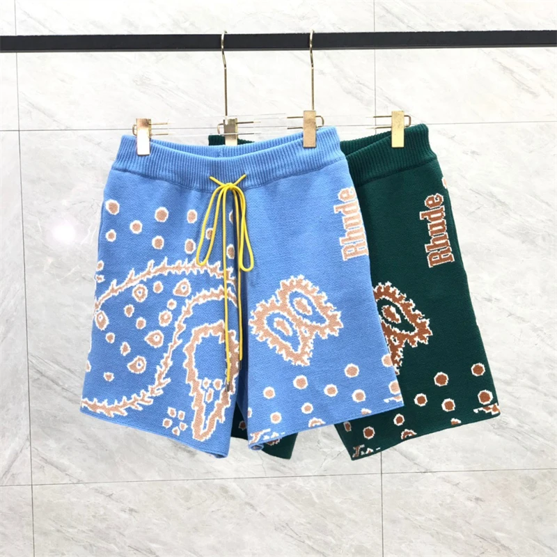 2023 New Checkerboard Rhude Knit Jacquard Shorts Men Women Yellow Drawstring Oversized Breeches Techwear
2023 New Checkerboard Rhude Knit Jacquard Shorts Men Women Yellow Drawstring Oversized Breeches Techwear