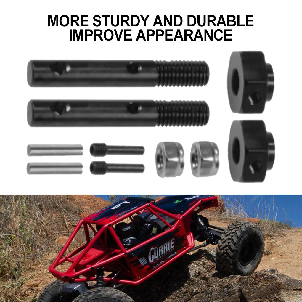 Steel 1/10 Wheel Axle RC Upgrade Part Reinforced Rc Wheel Axle For Axial Capra RC Car Part RC Car Accessories Black
Steel 1/10 Wheel Axle RC Upgrade Part Reinforced Rc Wheel Axle For Axial Capra RC Car Part RC Car Accessories Black