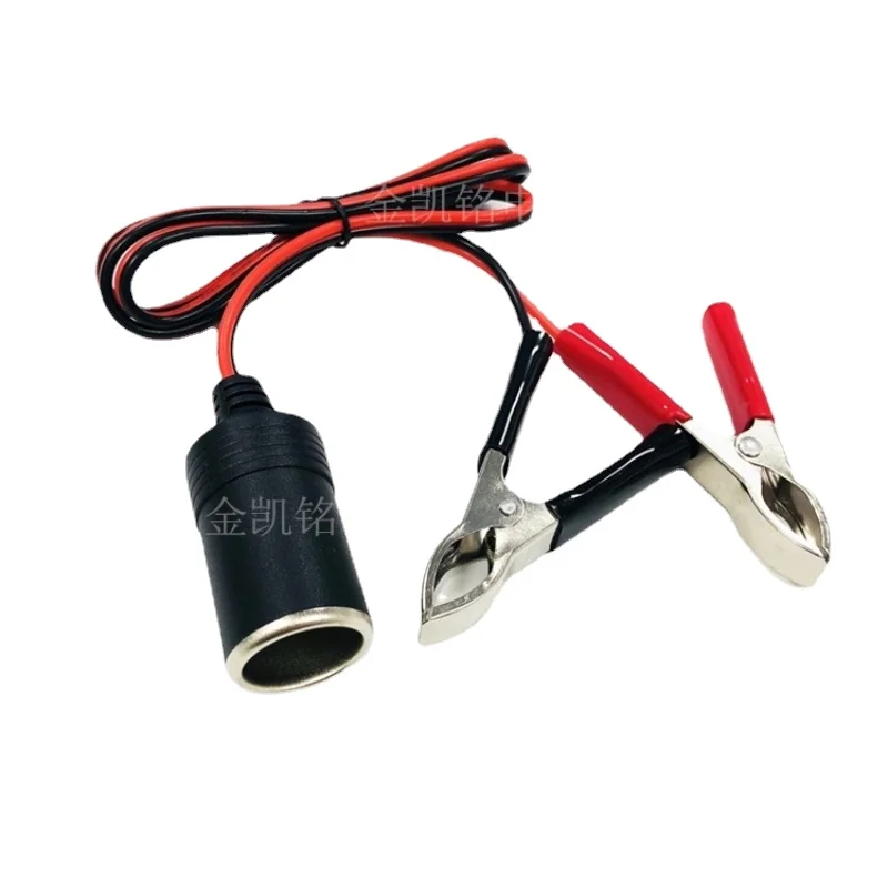 Full Copper Thickened 0.75mm² Alligator Clip To Cigarette Lighter Socket Cable with Car Charger Female Head, Extended with Batte
Full Copper Thickened 0.75mm² Alligator Clip To Cigarette Lighter Socket Cable with Car Charger Female Head, Extended with Batte