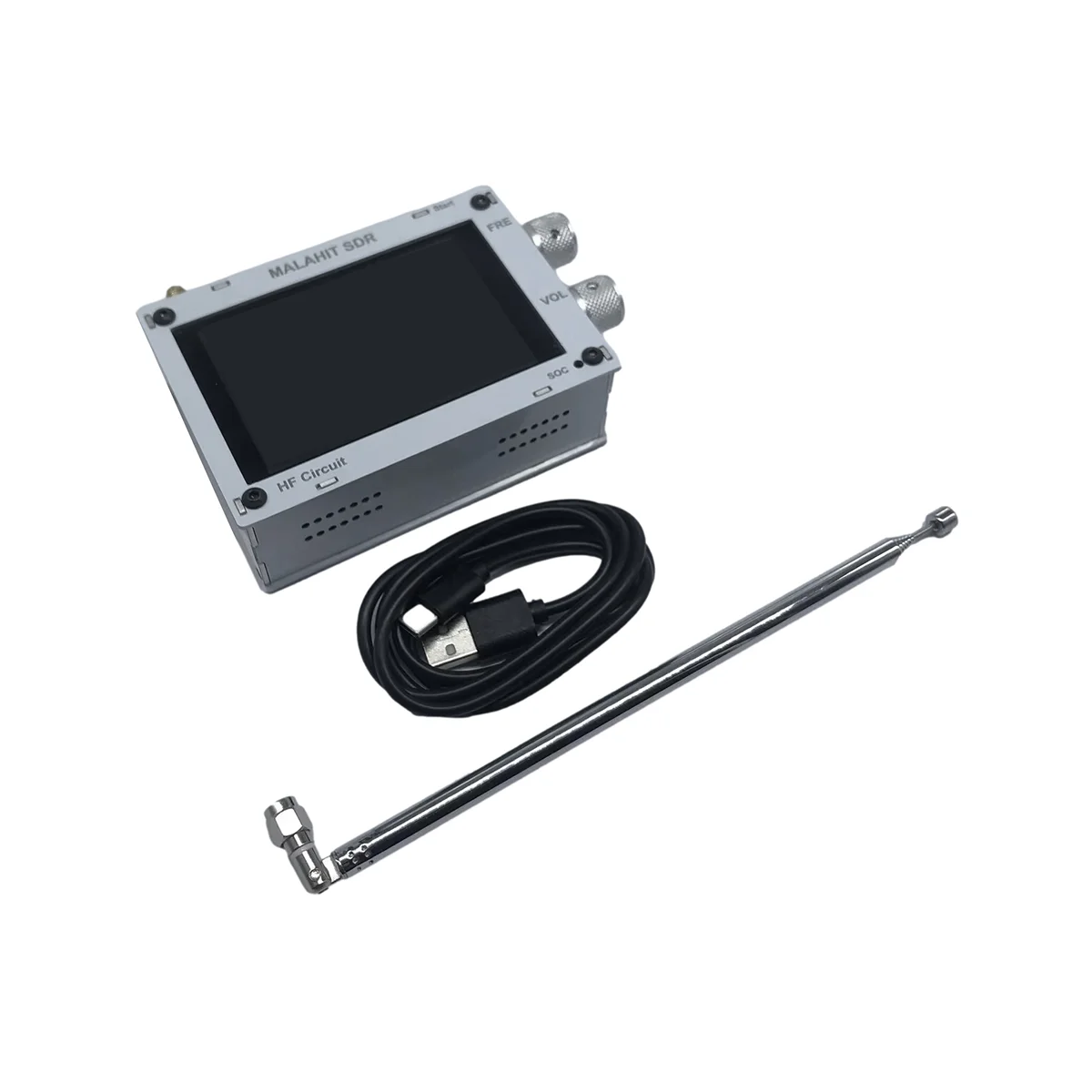 50K-250MHz 400M-2GHz SDR Pro Malachite Receiver All-Band Aviation Band Radio Receiver with Expansion Board
50K-250MHz 400M-2GHz SDR Pro Malachite Receiver All-Band Aviation Band Radio Receiver with Expansion Board