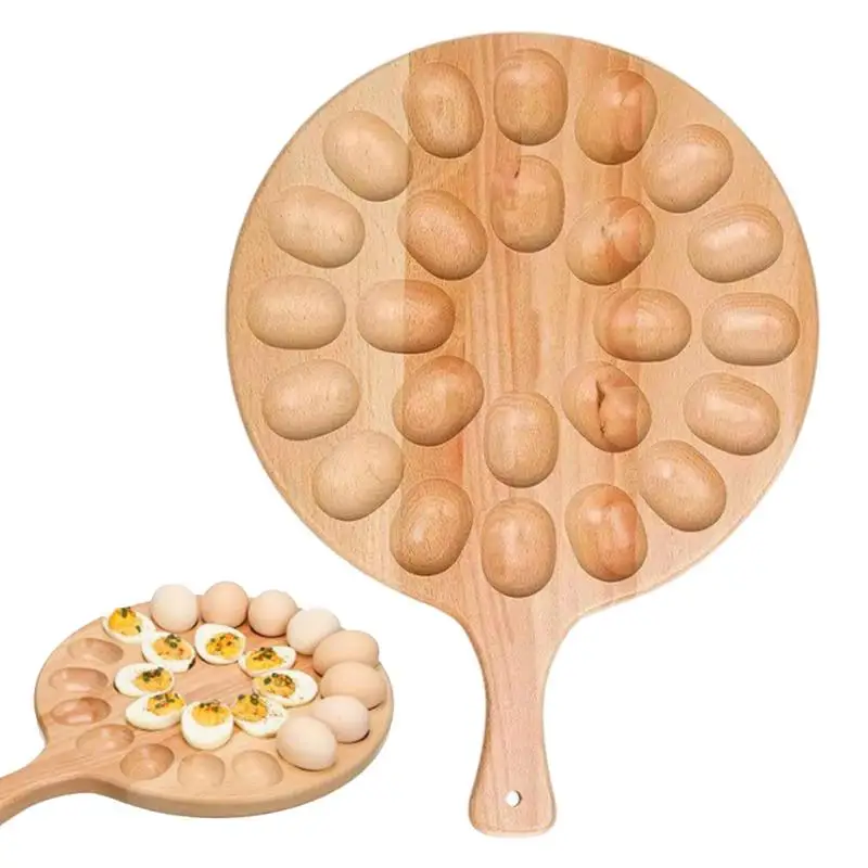 Deviled Egg Tray Countertop Deviled Egg Plate 24 Holes Round Egg Holder Charcuterie Board Wood Deviled Egg Piping Tool For
Deviled Egg Tray Countertop Deviled Egg Plate 24 Holes Round Egg Holder Charcuterie Board Wood Deviled Egg Piping Tool For
