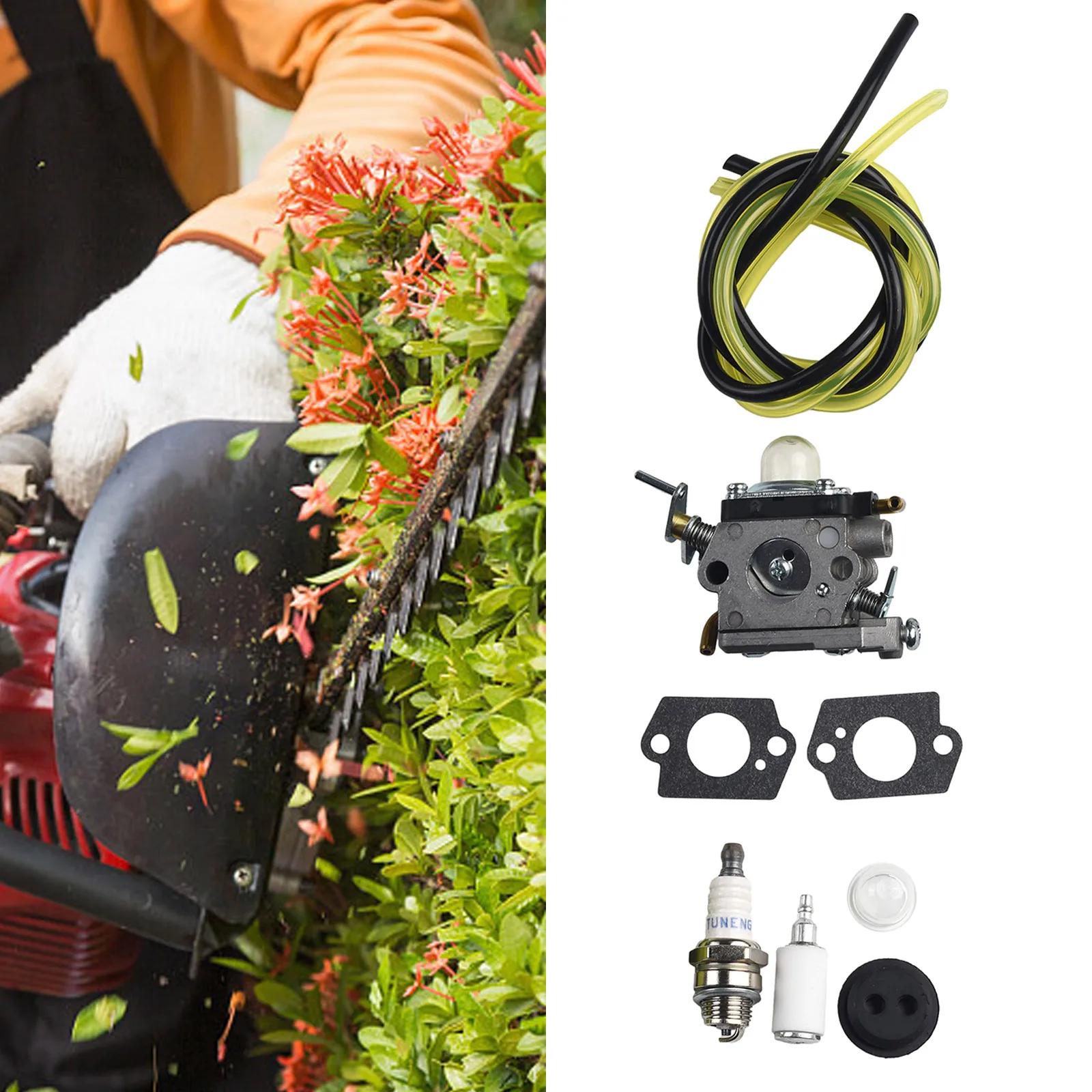 Карбюратор для Husqvarna 122C 122LDX 122LK 22cc, стринговый триммер для газона, эджер, щеточка 574386701 581734301, детали для садовых инструментов
Карбюратор для Husqvarna 122C 122LDX 122LK 22cc, стринговый триммер для газона, эджер, щеточка 574386701 581734301, детали для садовых инструментов