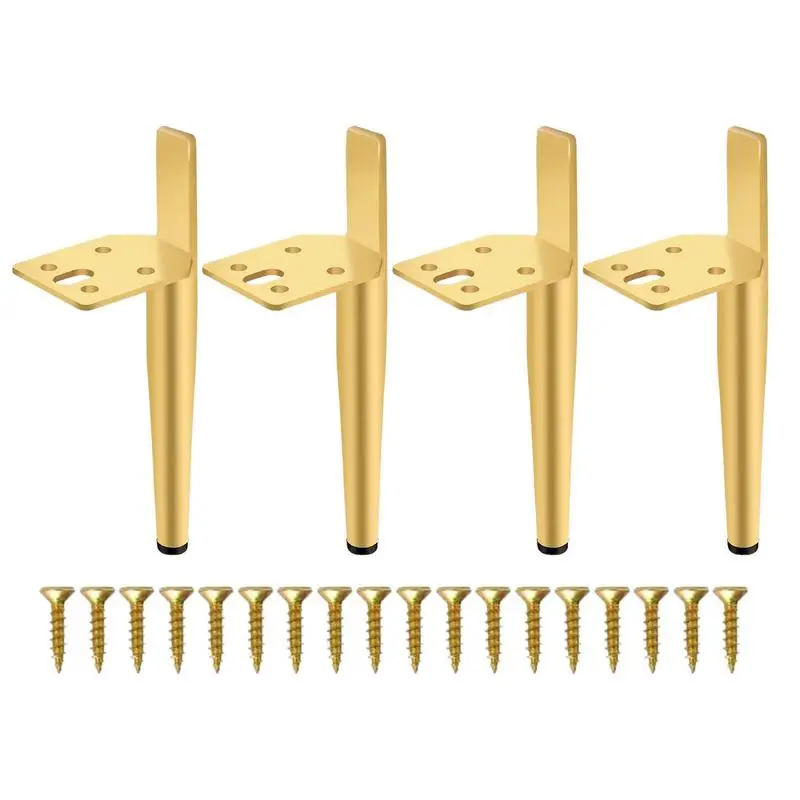 Adjustable Legs 4pcs Metal Coffee Table Legs High Load Capacity Modern Steel Tapered Side Furniture Legs For Home Furniture
Adjustable Legs 4pcs Metal Coffee Table Legs High Load Capacity Modern Steel Tapered Side Furniture Legs For Home Furniture