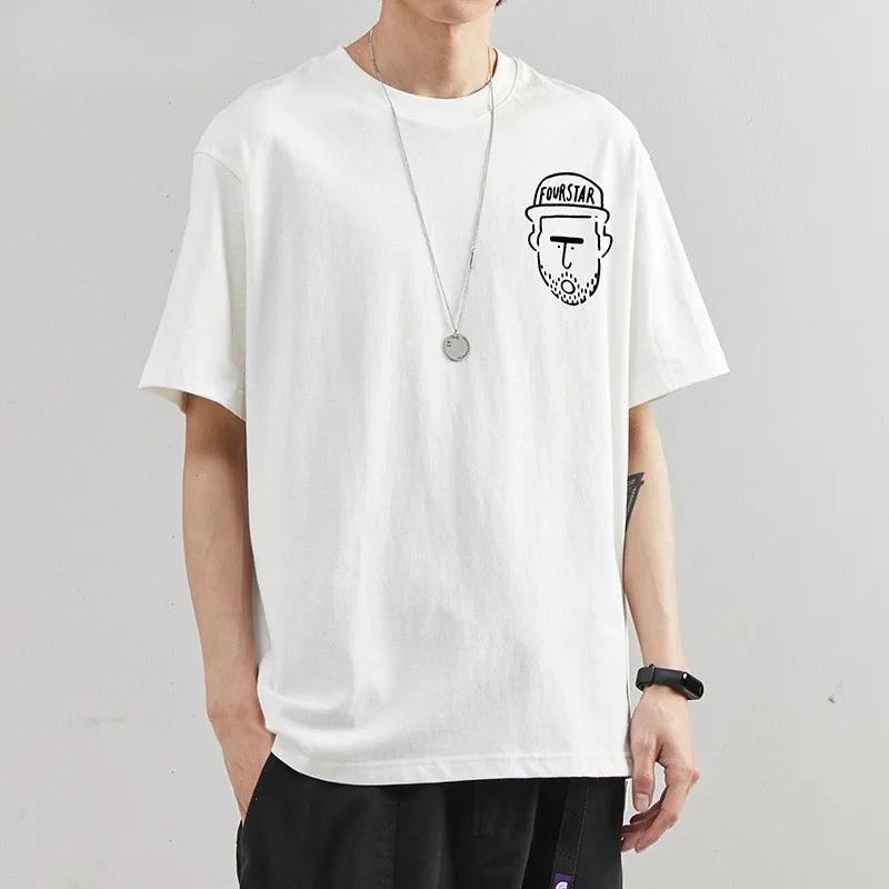 Short-sleeved t-shirt 2024 men's round neck tide body-shirt loose Korean version of the casual hundred hip-hop men tide pullover
Short-sleeved t-shirt 2024 men's round neck tide body-shirt loose Korean version of the casual hundred hip-hop men tide pullover
