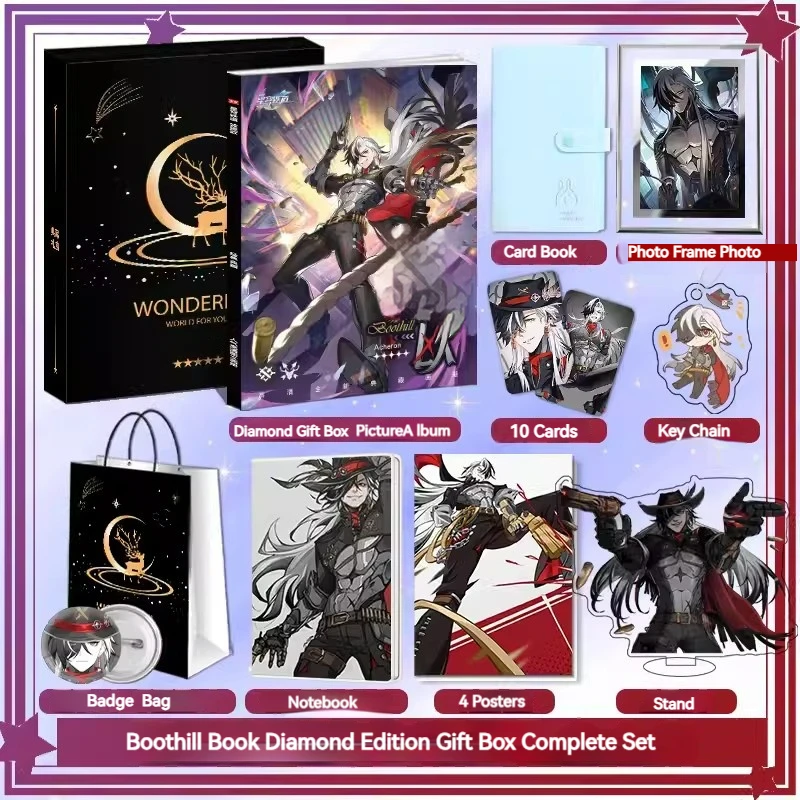 Anime Game Honkai Star Rail Cosplay Galaxy Ranger Boothill Accessories Gift Box Set HD Album Keychain Badge Poster Statue Bag
Anime Game Honkai Star Rail Cosplay Galaxy Ranger Boothill Accessories Gift Box Set HD Album Keychain Badge Poster Statue Bag