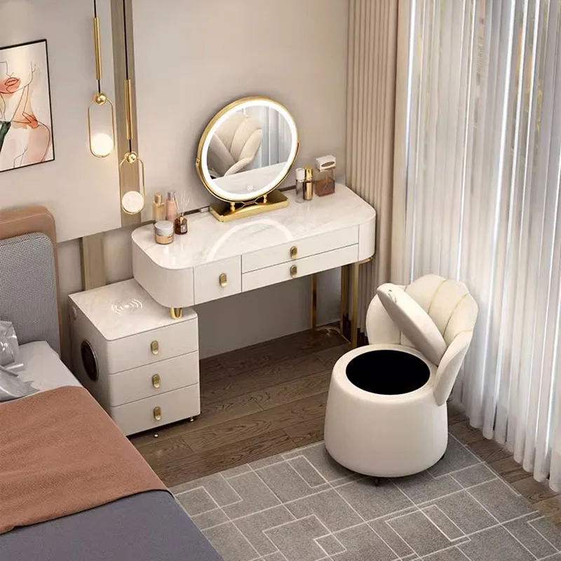 Bedroom Modern Dressers Organizer Storage Jewelry Mirror Standing Vanity Dressers Luxury Comoda Pra Quarto Home Furniture HDH
Bedroom Modern Dressers Organizer Storage Jewelry Mirror Standing Vanity Dressers Luxury Comoda Pra Quarto Home Furniture HDH