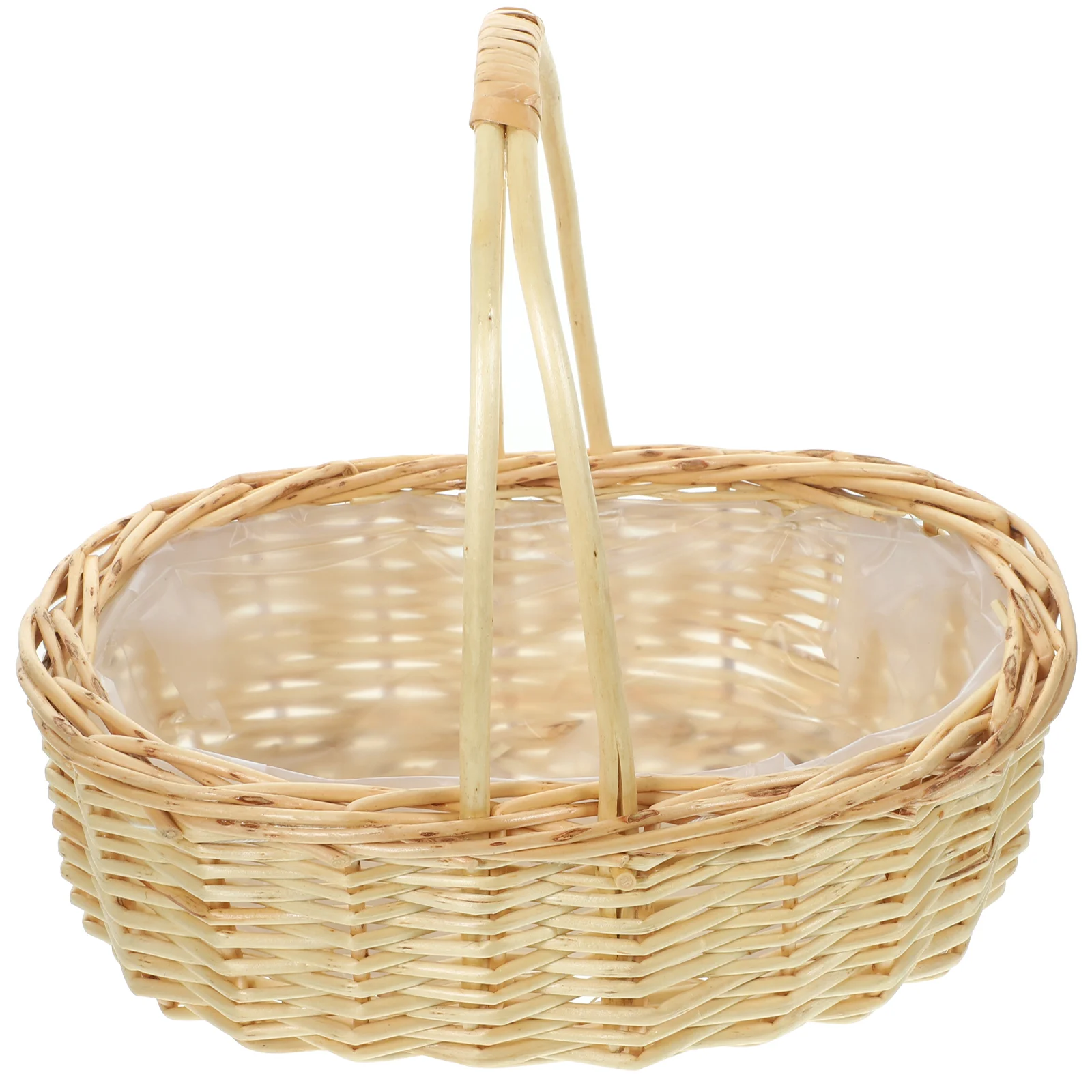 Portable Wicker Flower Basket Hamper Storage Picnic Container Woven Hand-made Fruit Daily Accessories Travel Decor
Portable Wicker Flower Basket Hamper Storage Picnic Container Woven Hand-made Fruit Daily Accessories Travel Decor